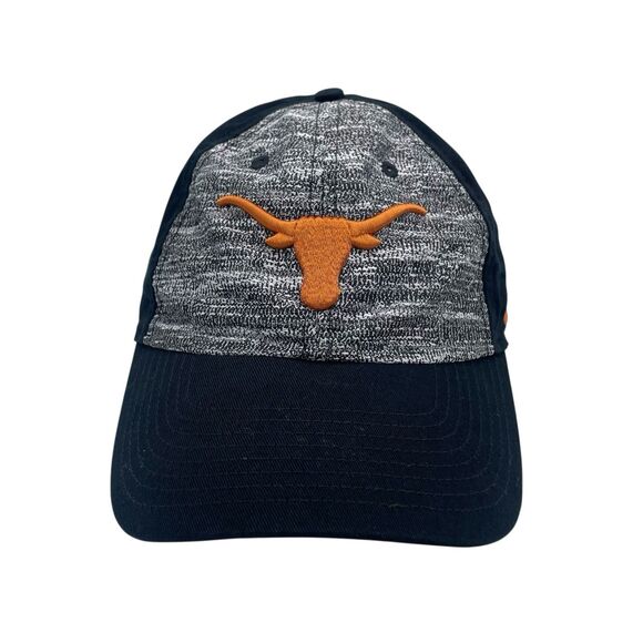 Nike Texas Longhorns Hat Adult Black Heather Gray Heritage 86 Cap - Picture 1 of 6